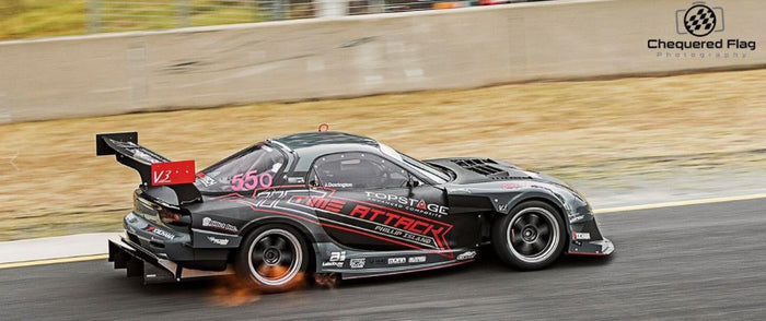 VicTime Attack Rx7 Tests Turblown Cast EWG Rx7 Turbo Manifold