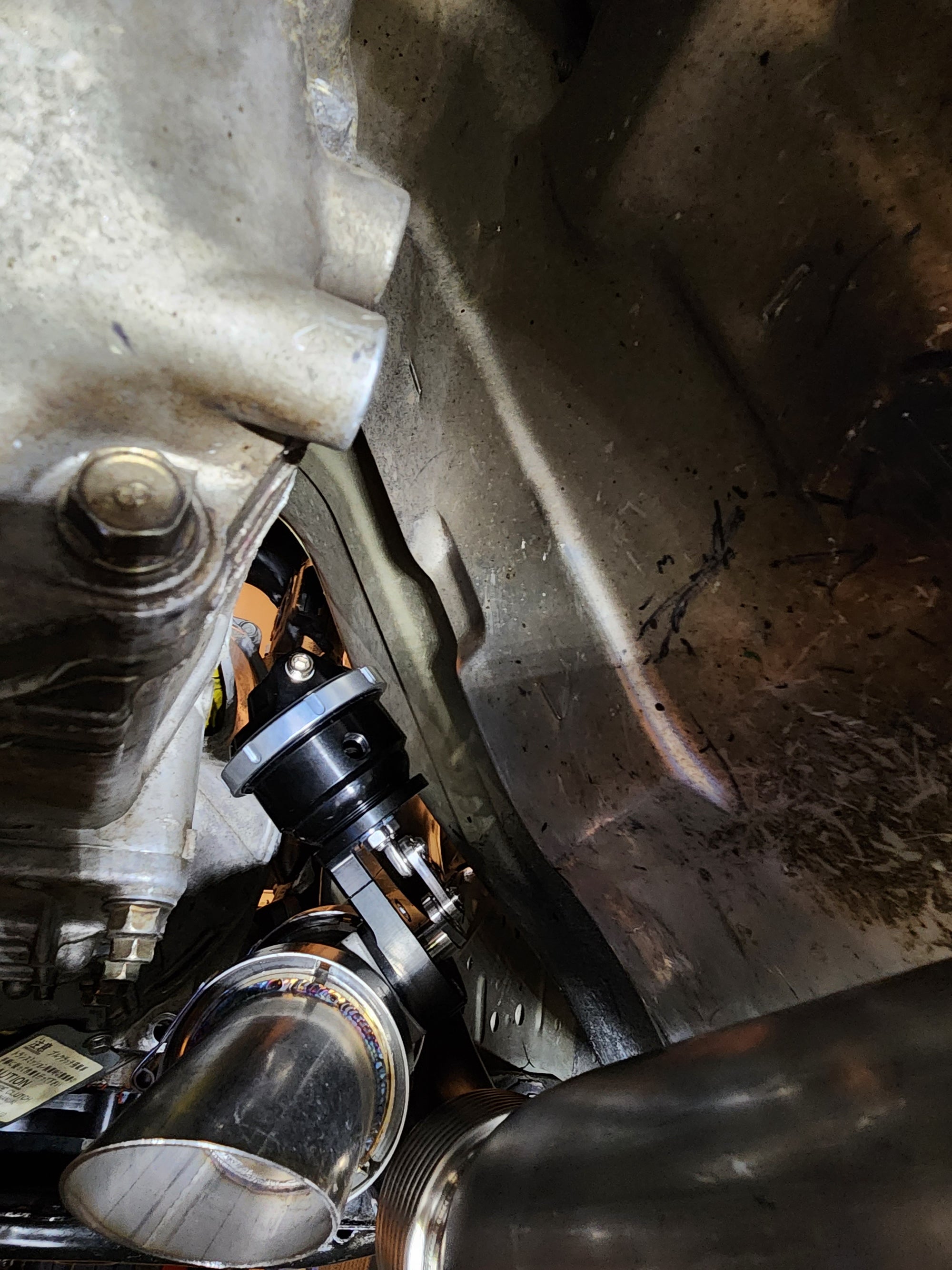 3" Cast IWG Downpipe with E-Cutout