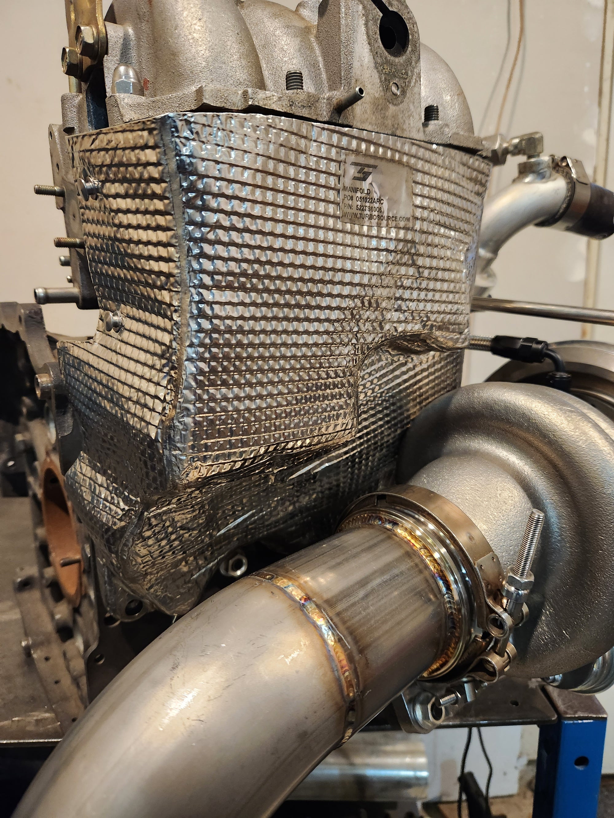 FC3S Turbo2 13BT Inconel Lower Intake Manifold Shield