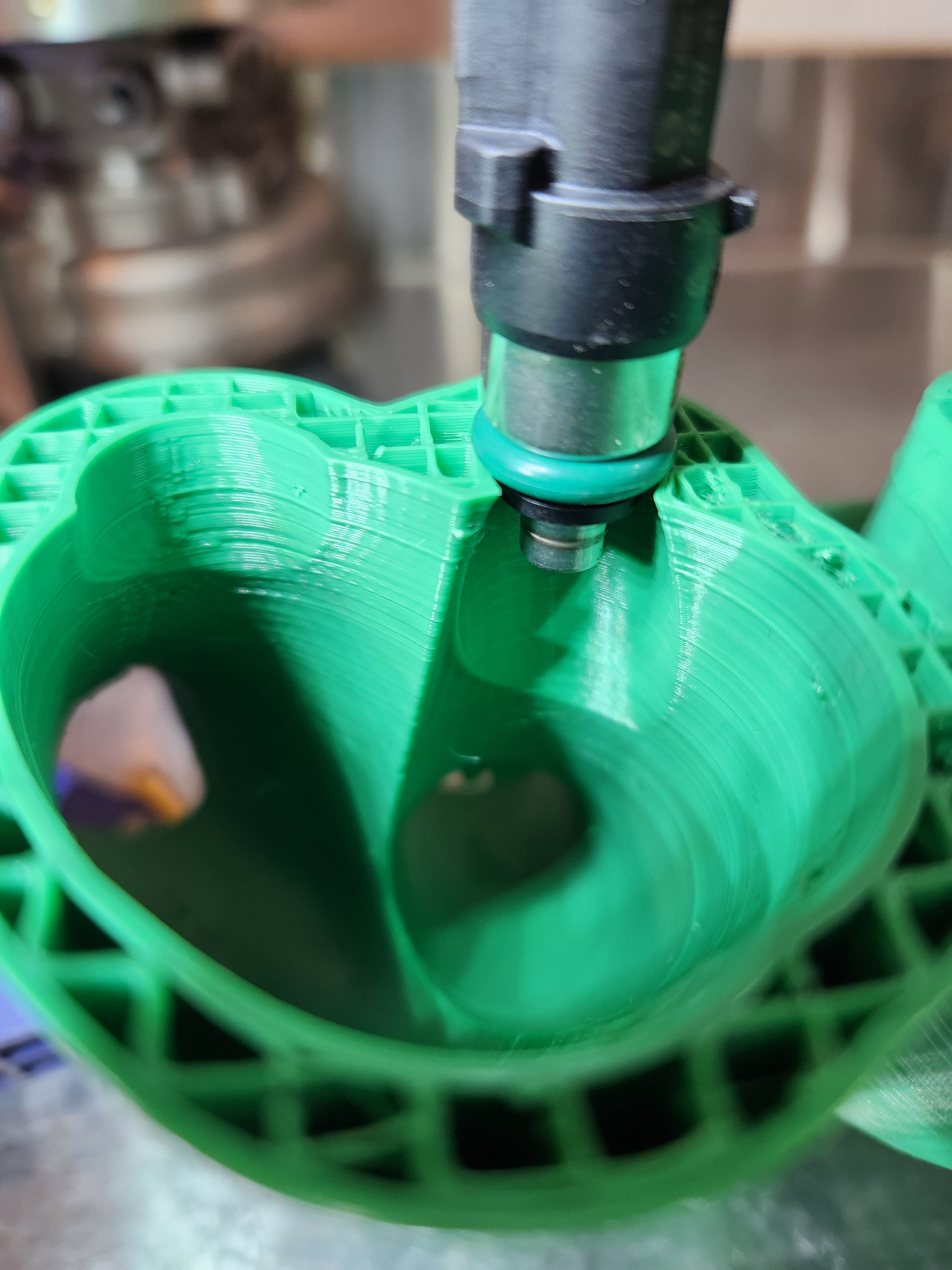 Turblown Cast Rotary FC3S Lower Intake Manifold