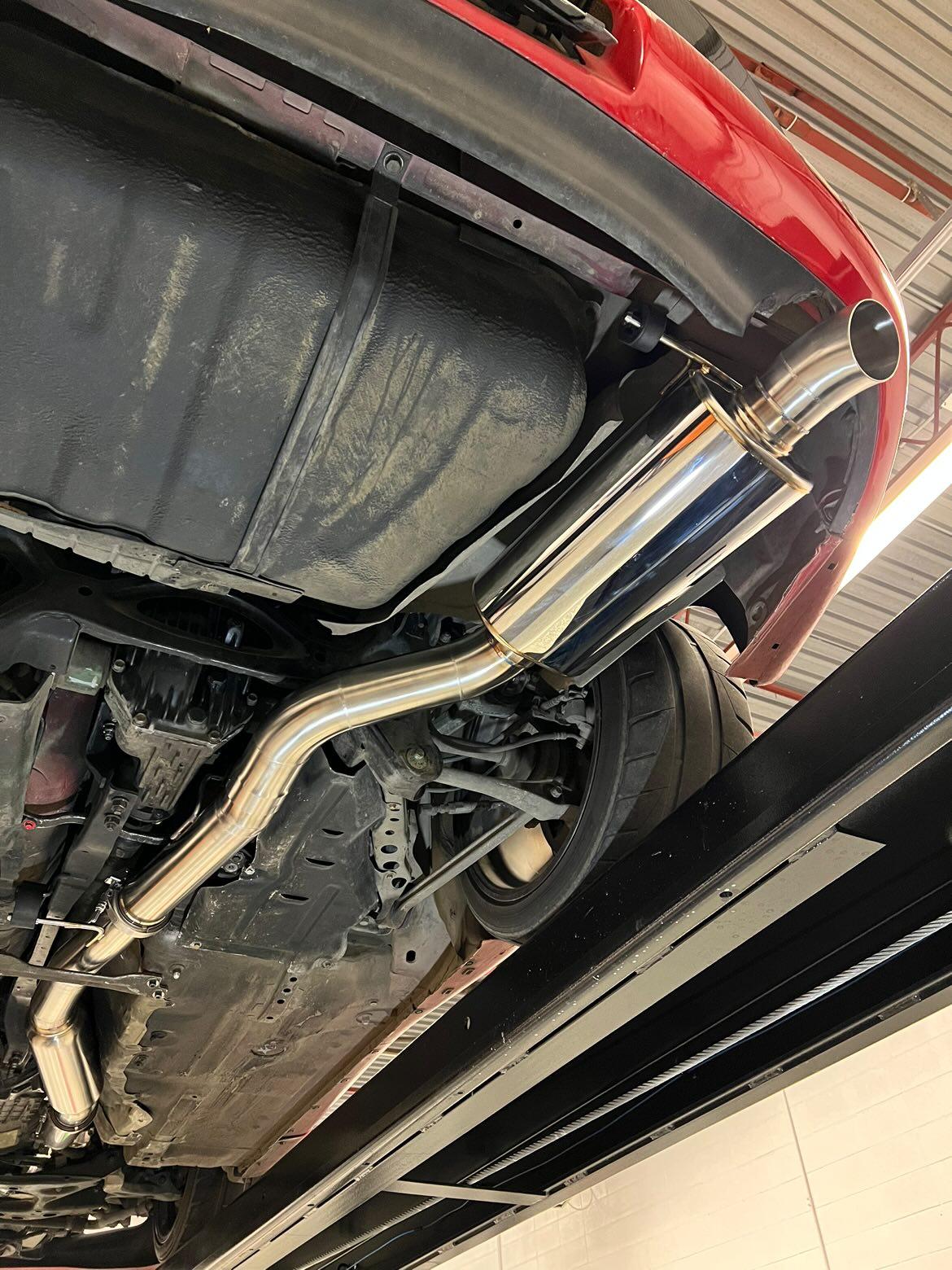 FD3S 3.5" IWG EFR Dolphin Tip Exhaust System