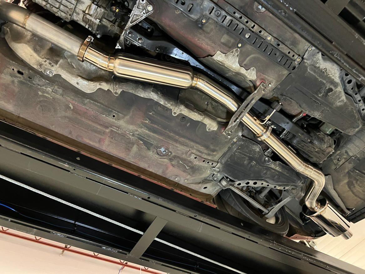 FD3S 3.5" IWG EFR Dolphin Tip Exhaust System