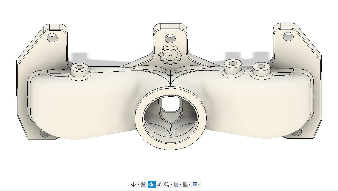 Turblown Cast Low Mount Rx8 Turbo Manifold