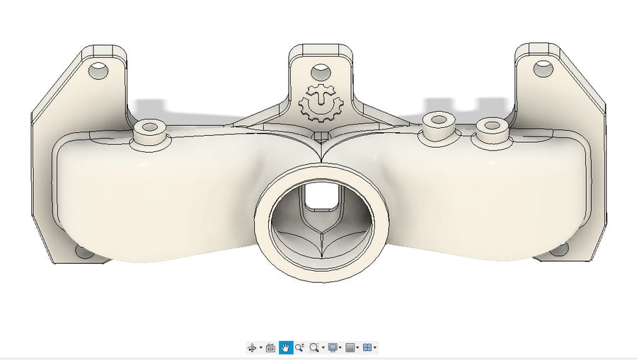 Turblown Cast Low Mount Rx8 Turbo Manifold