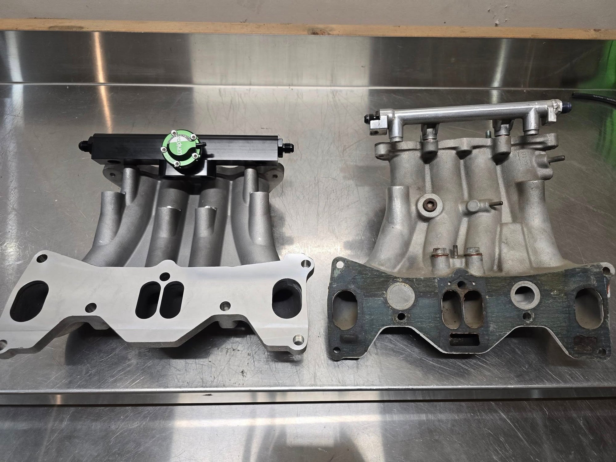 Turblown Cast Rotary FC3S Lower Intake Manifold