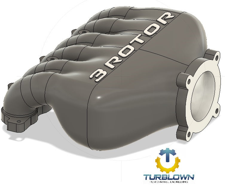 Turblown 20B 3 rotor upper intake manifold