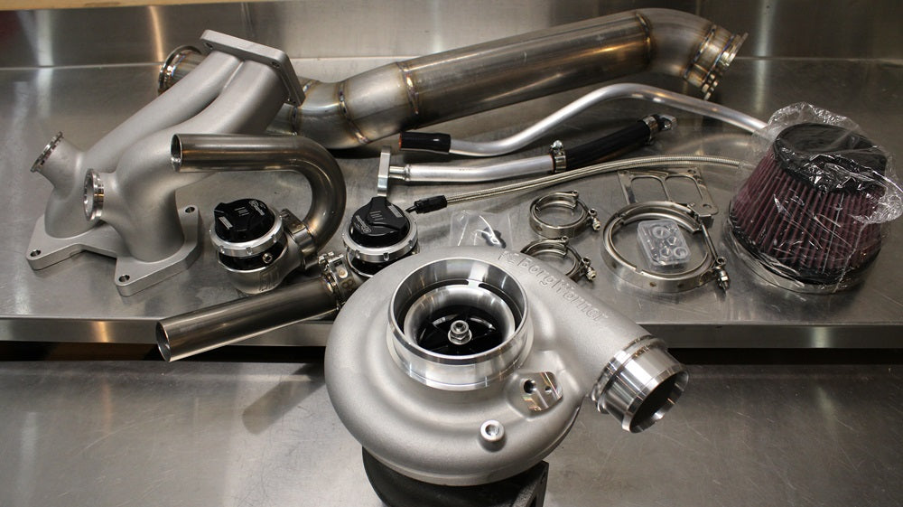 TURBLOWN ENGINEERING CAST TWINSCROLL EWG FD3S TURBO KIT