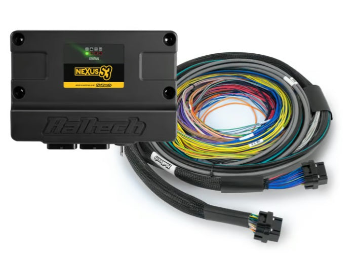 Haltech Nexus S3 ECU + Universal Wire-in Harness - 2.5m (8')