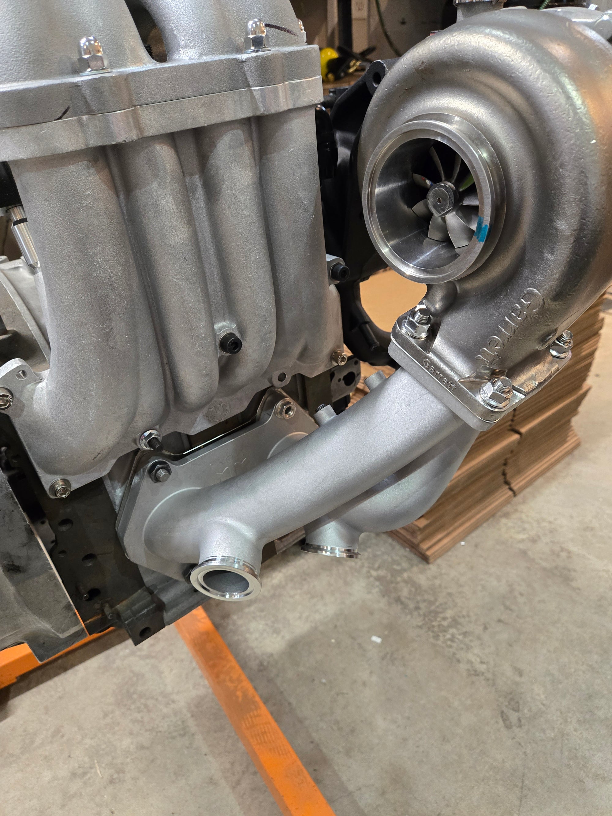 Turblown Engineering V2 EWG FD3S Rx7  Turbo Manifold