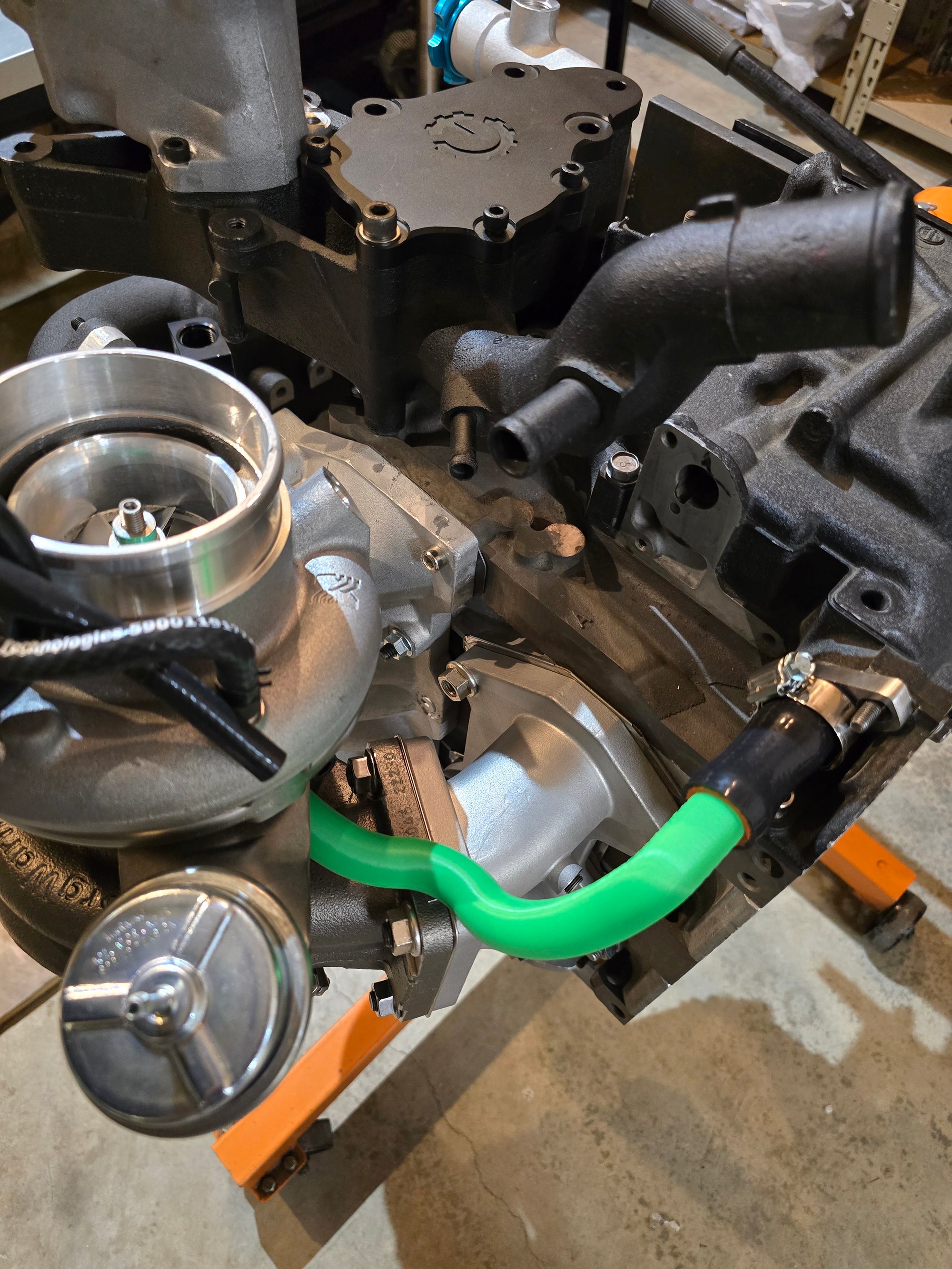 Turblown Cast EFR IWG FD3S Cast Oil Drain Line