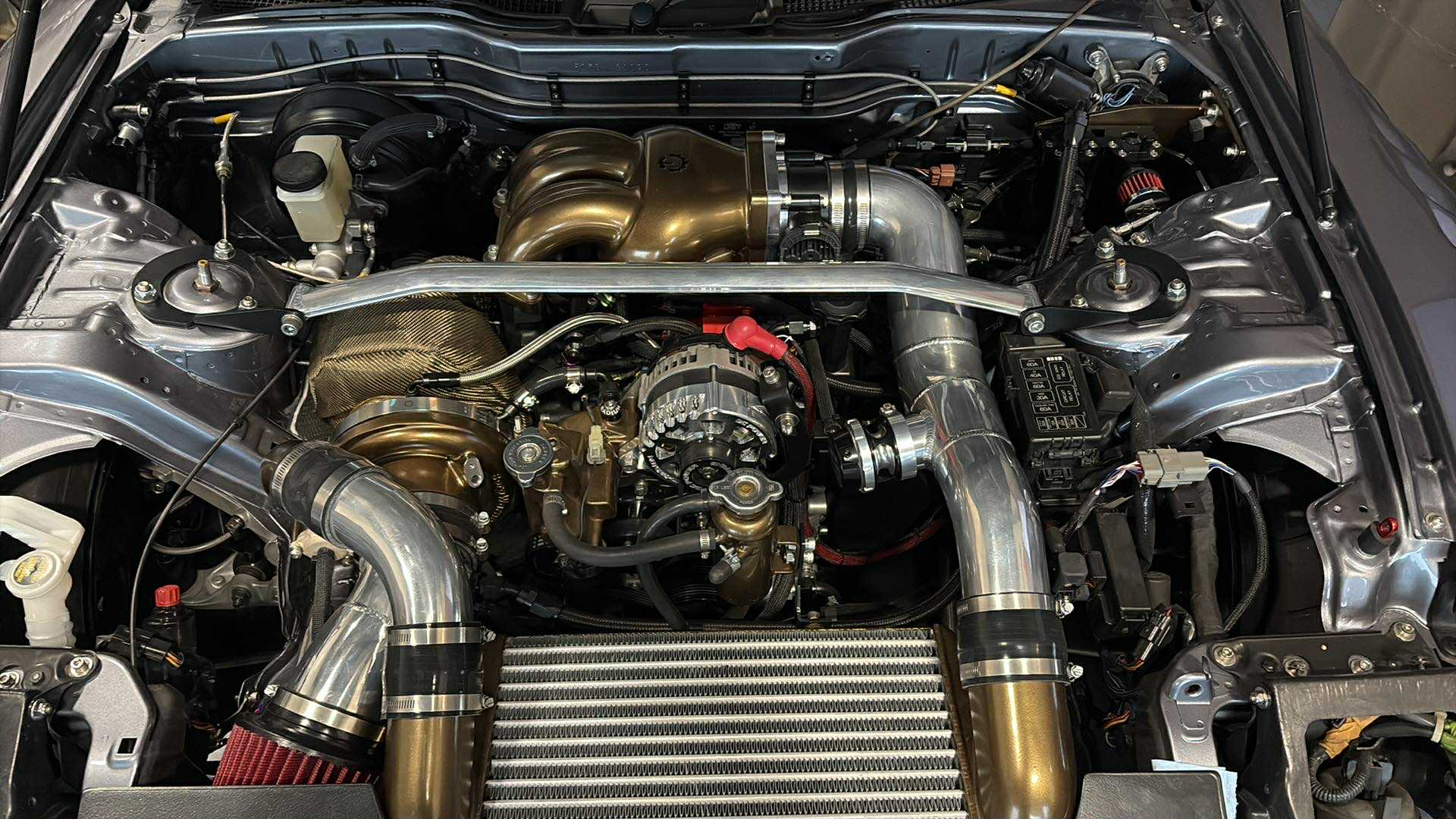 Turblown Engineering V2 EWG FD3S Rx7  Turbo Manifold