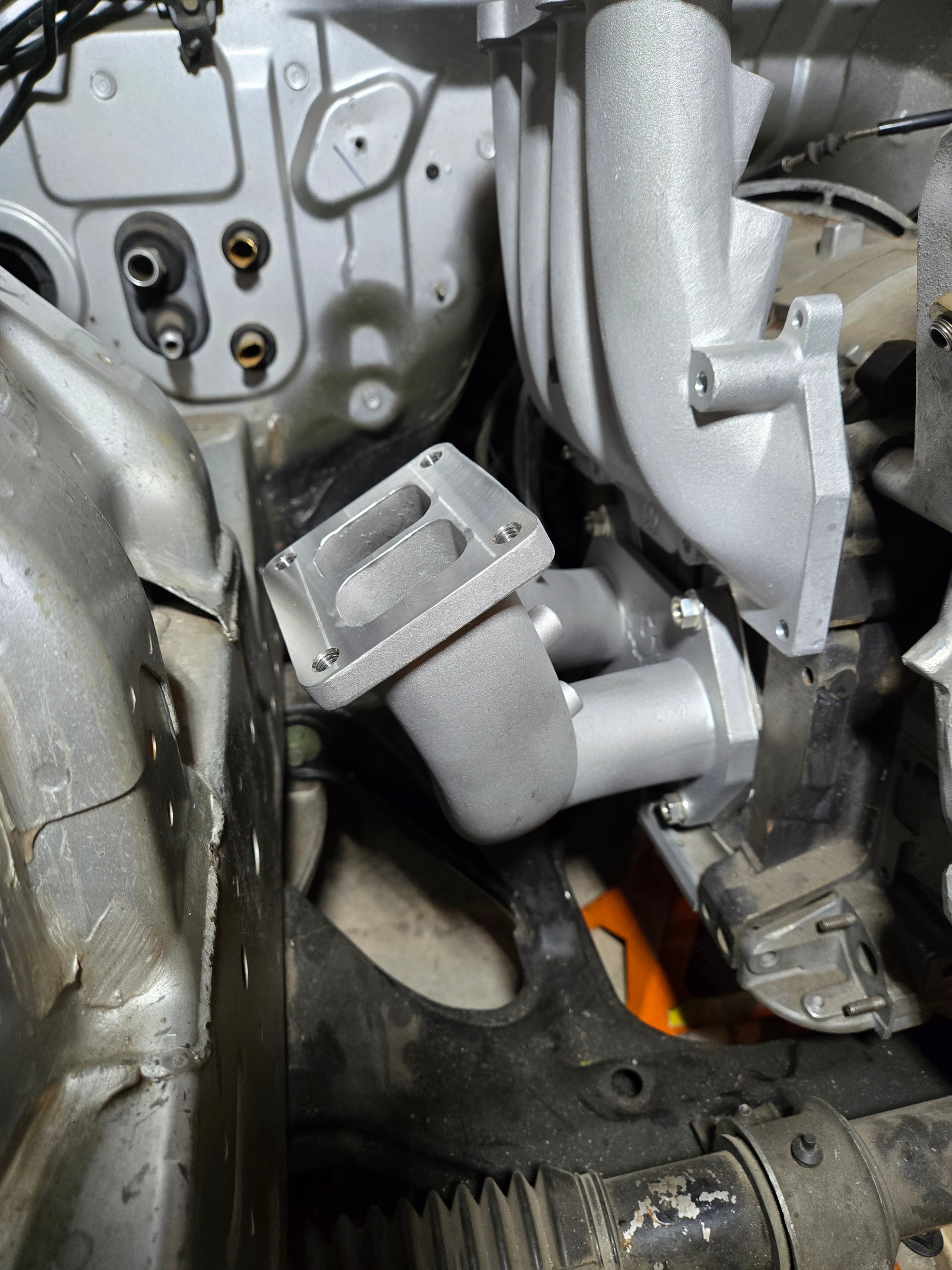 Turblown Engineering V2 EWG FD3S Rx7  Turbo Manifold