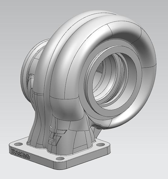 TurboSource T4 IWG G35-1050 Turbine Housing Kit