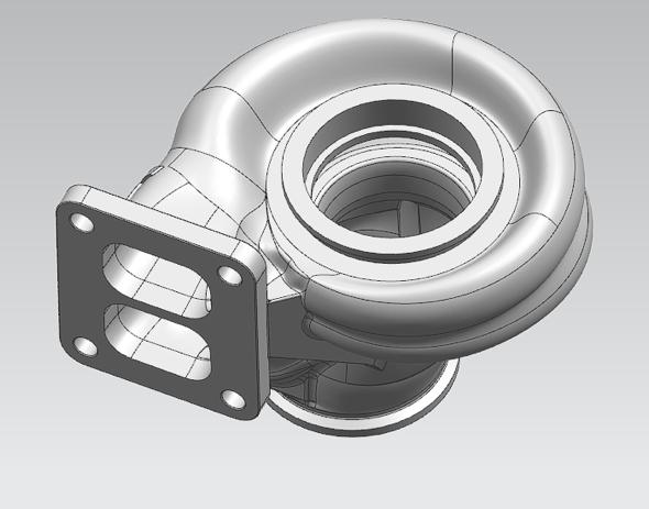 TurboSource T4 IWG G35-1050 Turbine Housing Kit