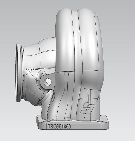 TurboSource T4 IWG G35-1050 Turbine Housing Kit