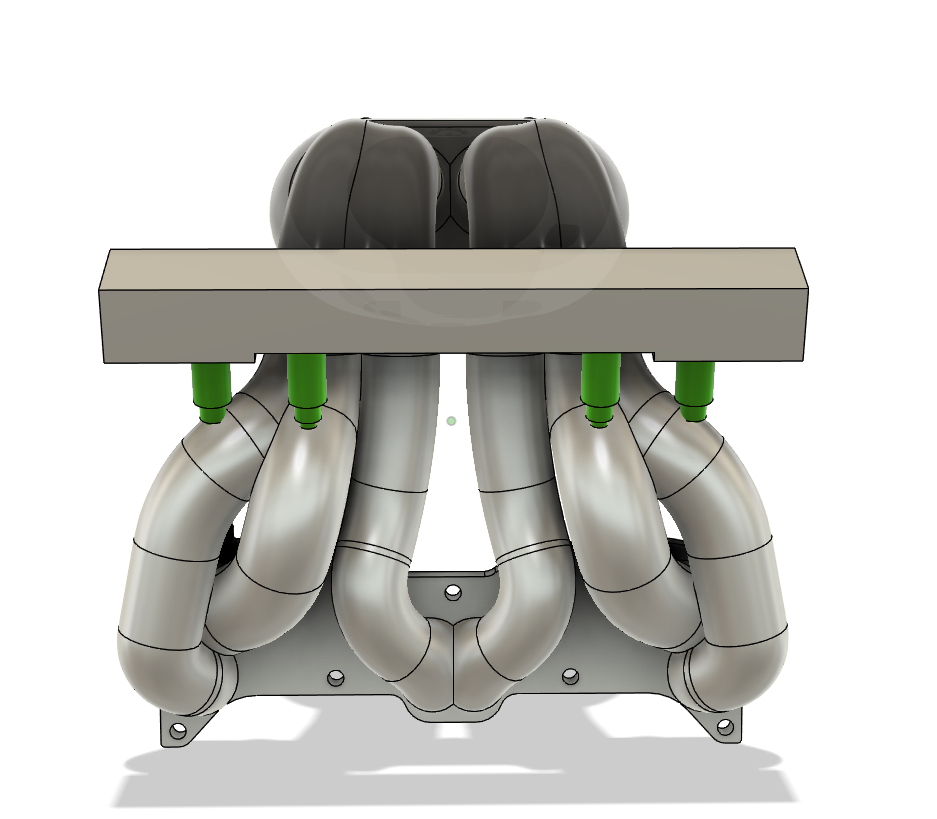 Turblown 6port Rx8 lower intake manifold ( PRE ORDER )