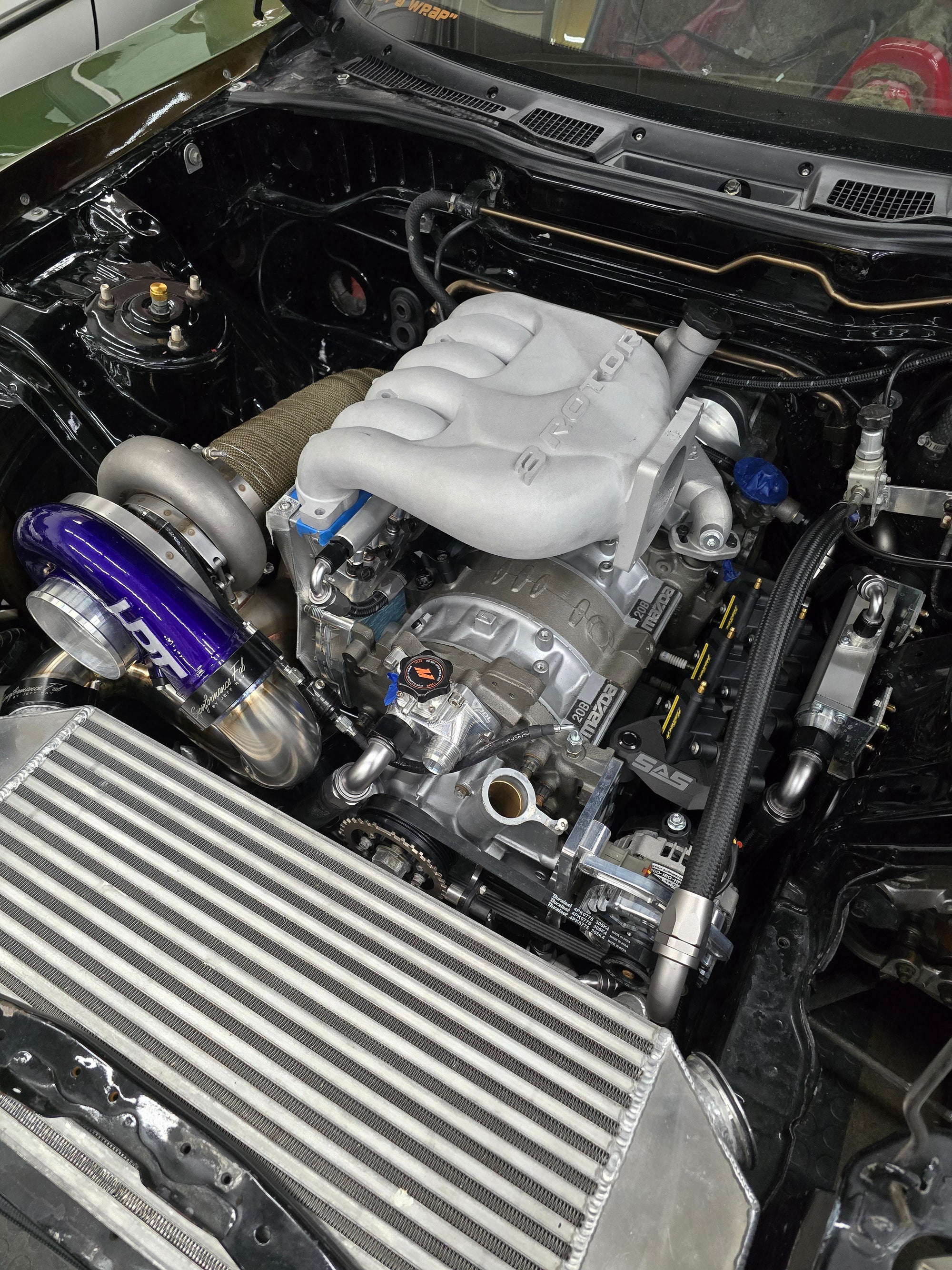 Turblown 20B 3 rotor upper intake manifold - pre order