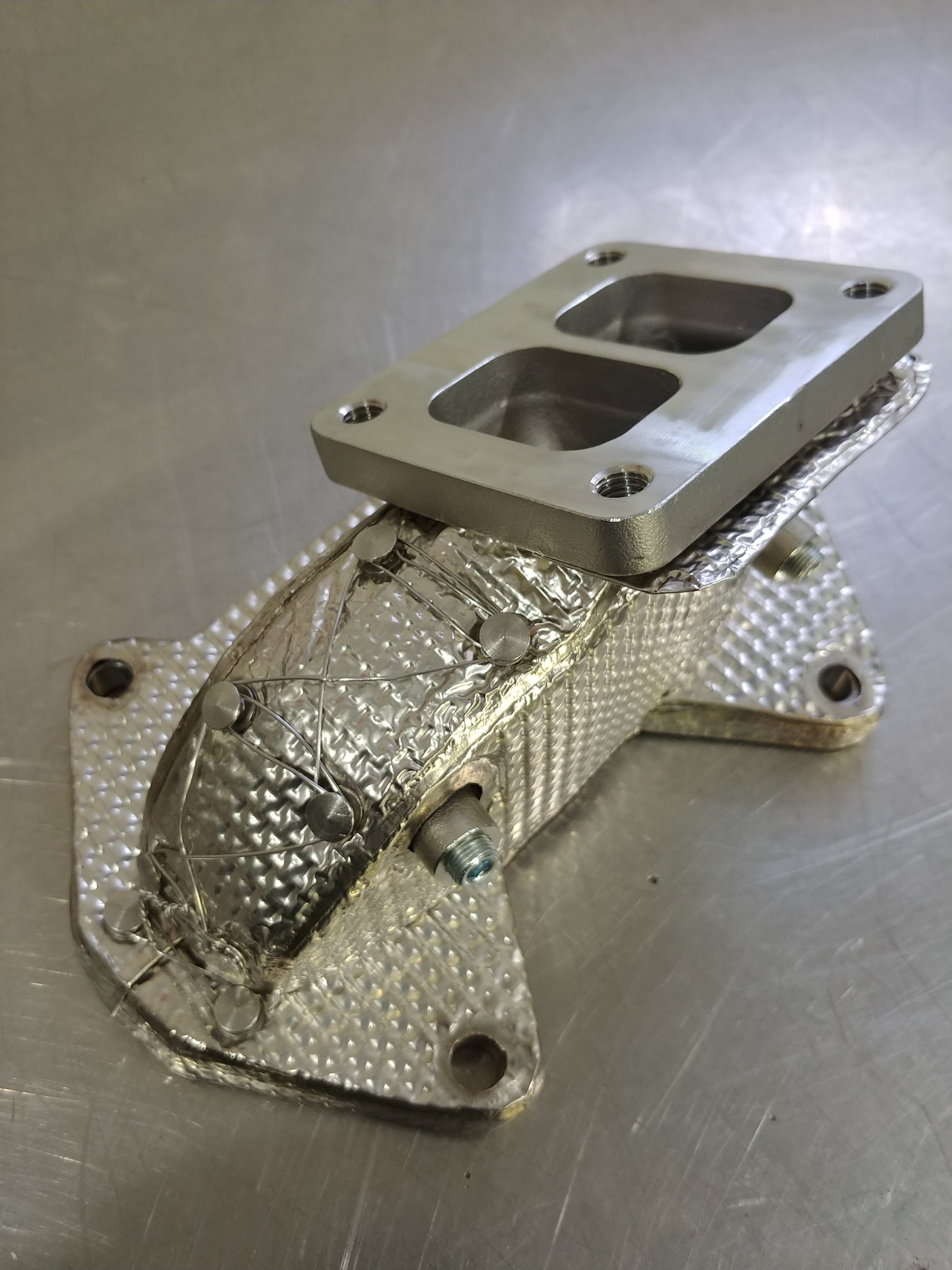 IWG Cast Manifold Inconel Shield