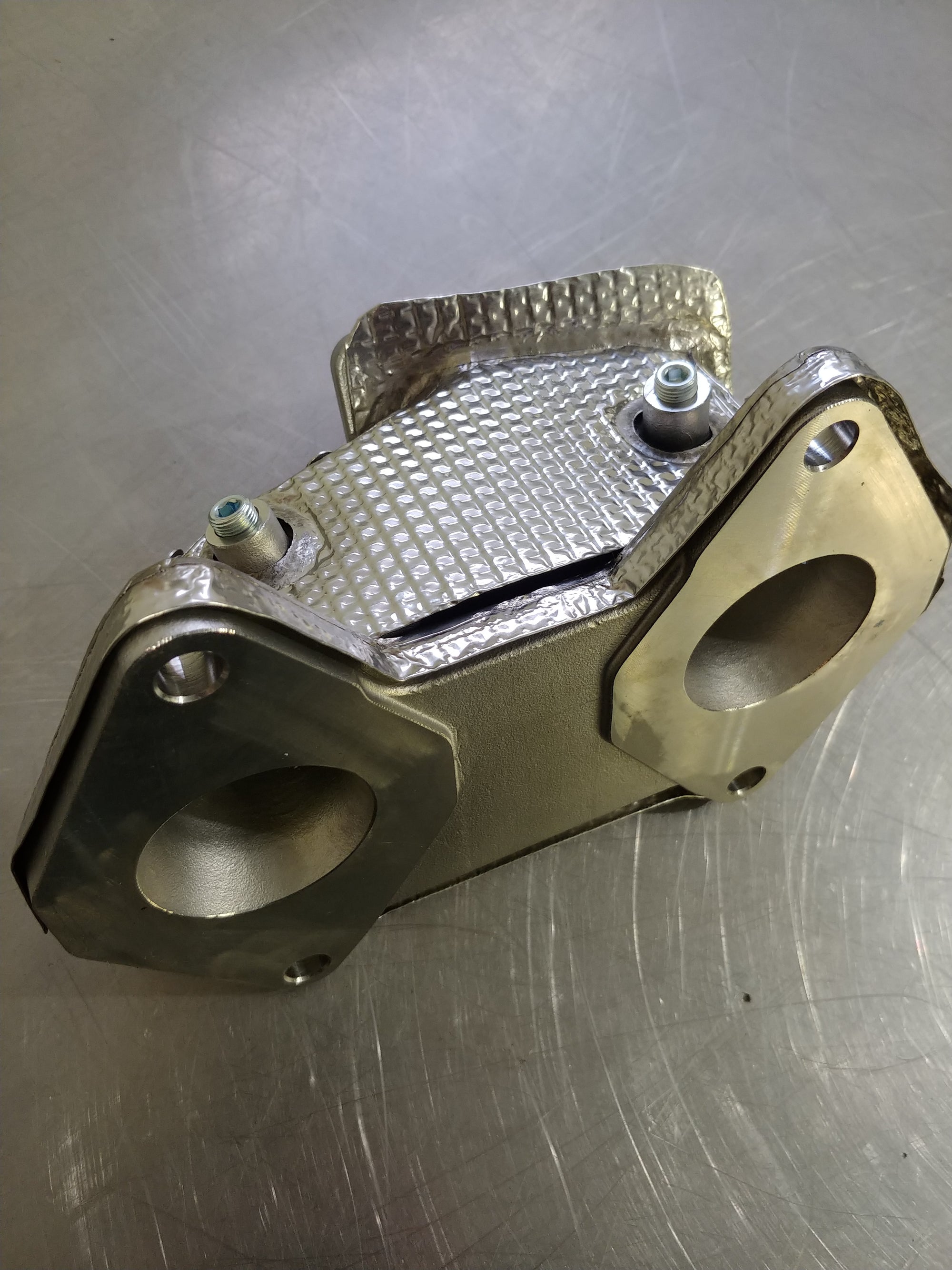 IWG Cast Manifold Inconel Shield