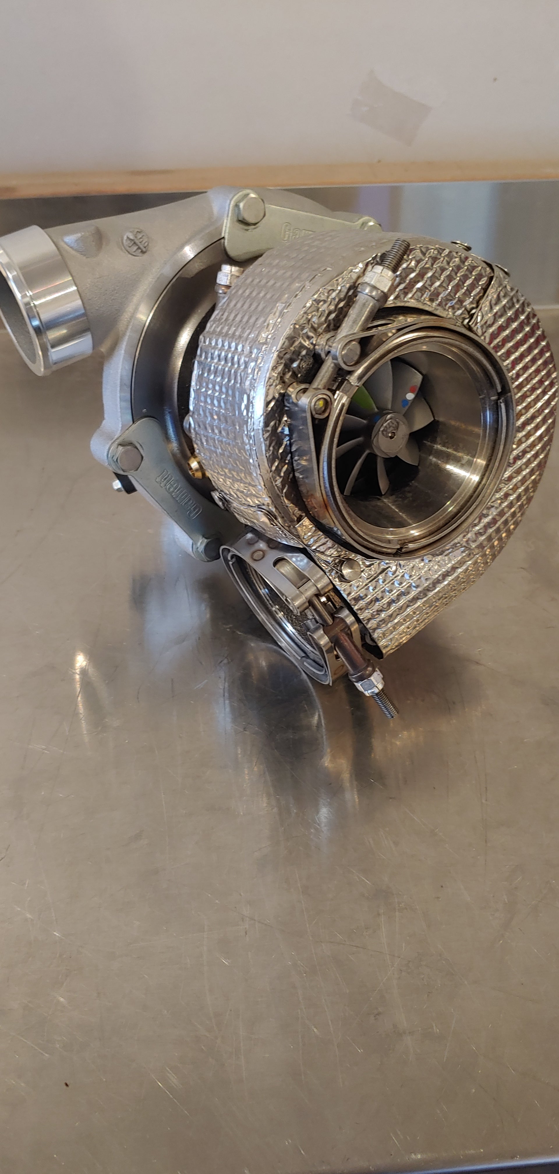 Garrett G30 & G35 Series 1.01 vband inlet inconel turbine housing shield