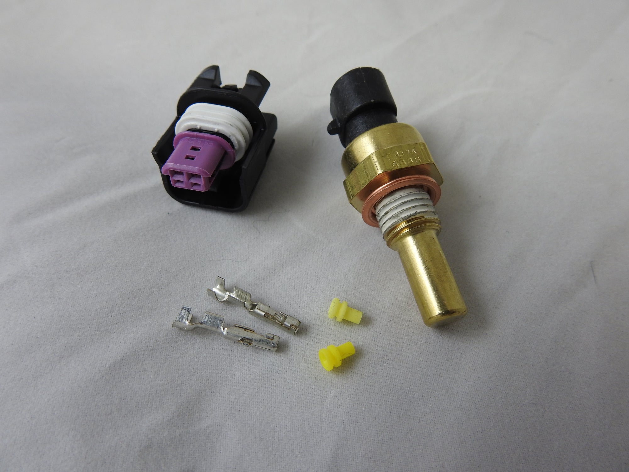 Liquid Temperature Sensor w/ Connector Kit - 12mm
