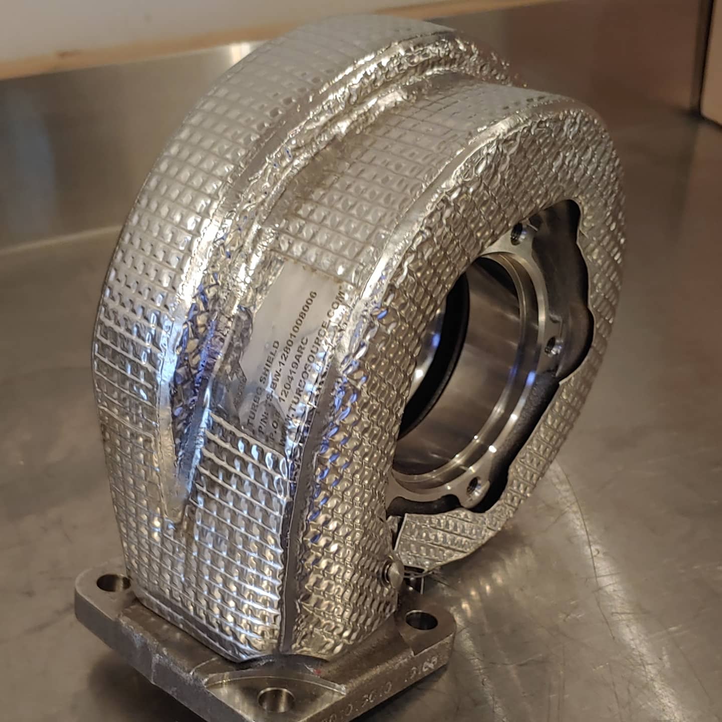 H-Type B2 Frame 1.45 A/R T4 Flange EWG Turbine Housing Shield