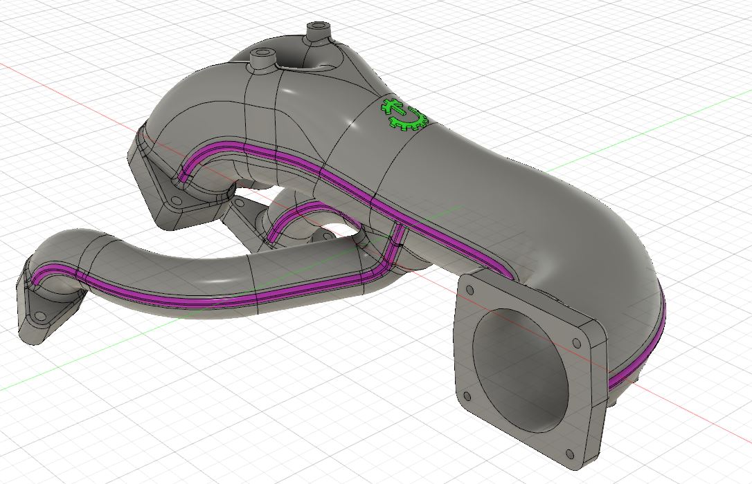 Turblown Cast Rx8 Upper Intake Manifold