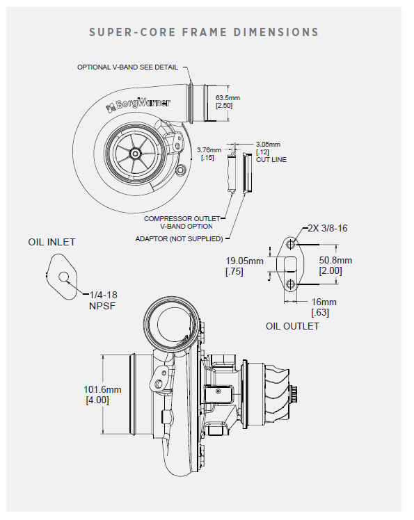 SX-E S300 320-1000 HP Turbo
