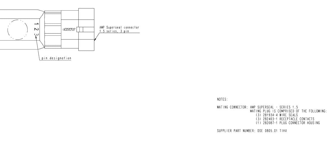 Borgwarner EFR Shaft Speed Sensor