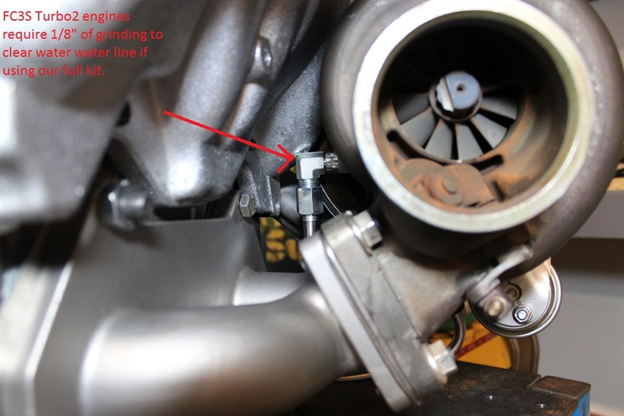 Turblown Engineering 13B Rotary Cast EFR IWG Turbo System