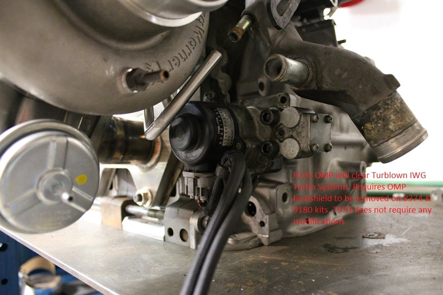 Turblown Engineering 13B Rotary Cast EFR IWG Turbo System