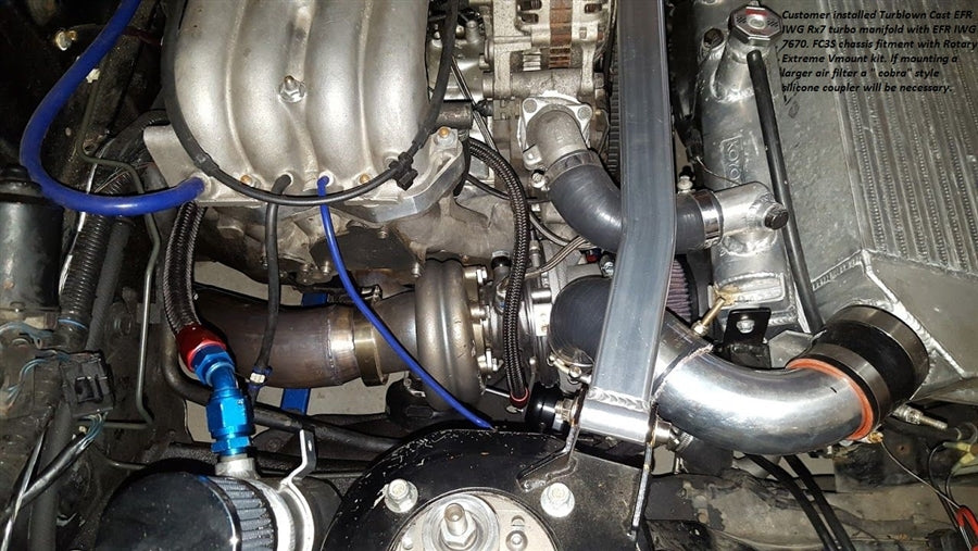 Turblown Engineering 13B Rotary Cast EFR IWG Turbo System