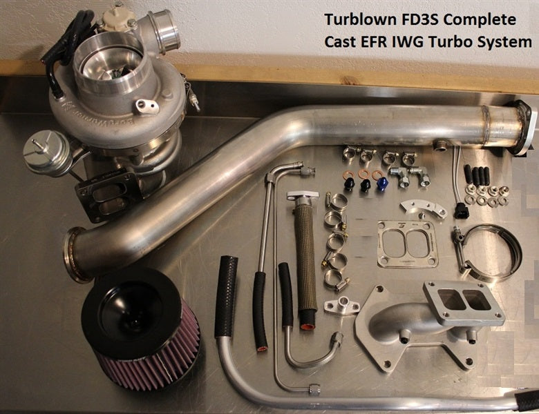 Turblown Engineering FC3S 13BT  Cast EFR IWG Turbo System