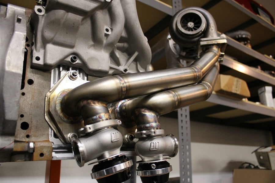 Turblown Engineering REW Swapped Top Mount Turbo Manifold EWG