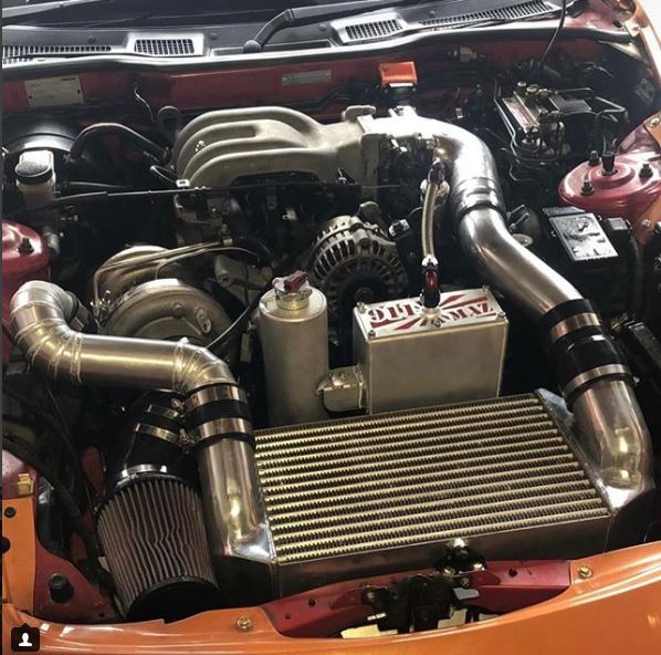 TURBLOWN ENGINEERING CAST TWINSCROLL EWG FD3S TURBO KIT