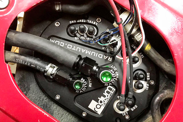 Radium FD3S Rx7 Surge Tank Fuel Pump Upgrade