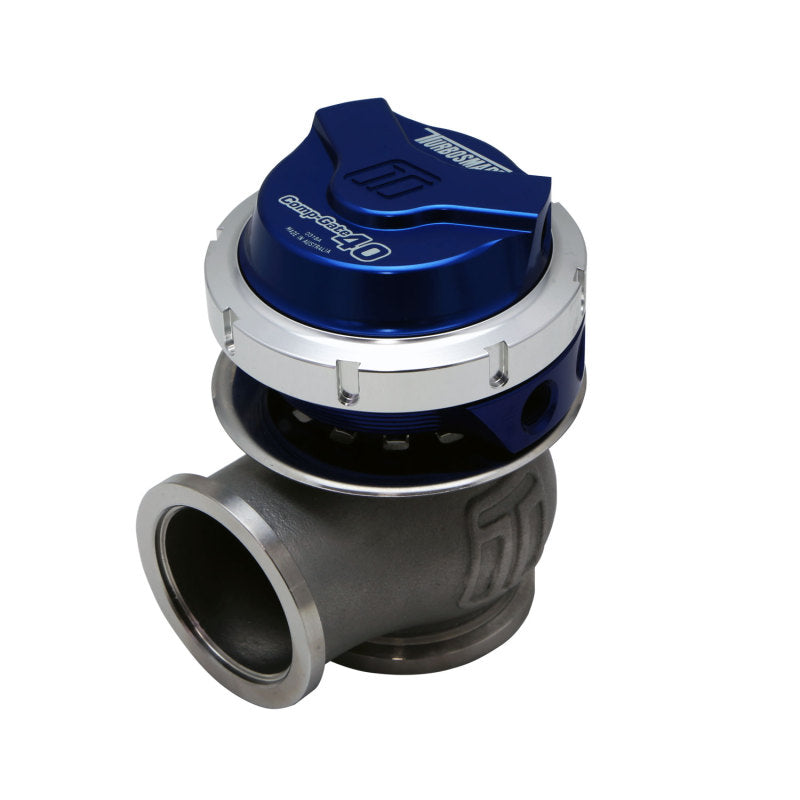 Turbosmart WG40 Compgate 40mm Gen V - 14 PSI BLUE