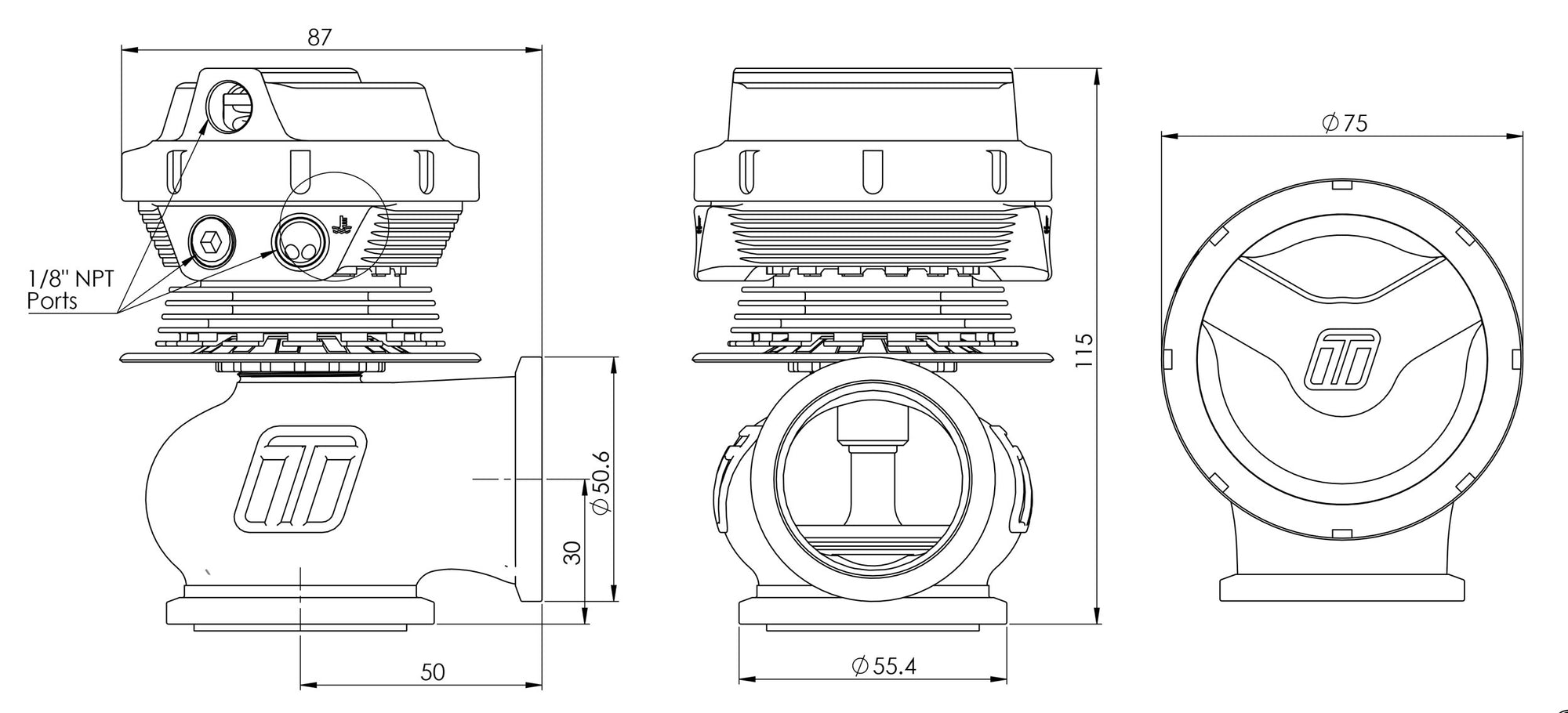 WG40 COMPGATE 40MM 14 PSI WG40 COMPGATE 40MM 14 PSI